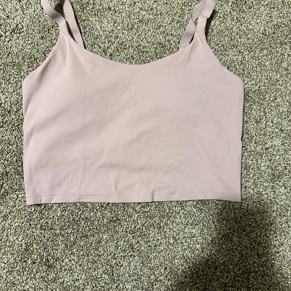 Lemedy Sports Bra Adjustable Strap Crop Padded Tank Top Workout Yoga Gym Running